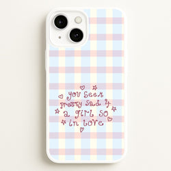 Dreamy Plaid iPhone 13 Case