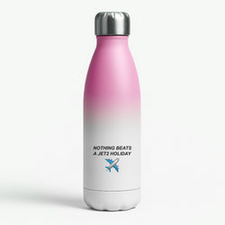 Nothing Beats A Holiday Pink Water Bottle