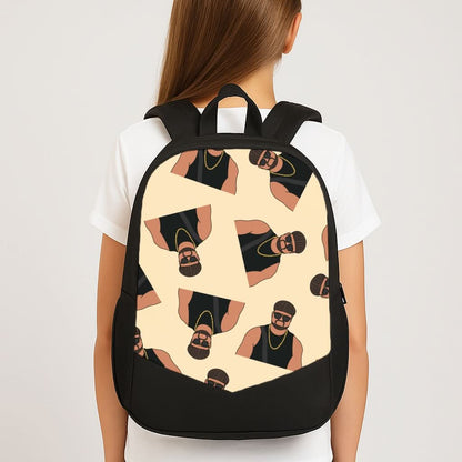Ibiza Final Boss Pattern School Bag