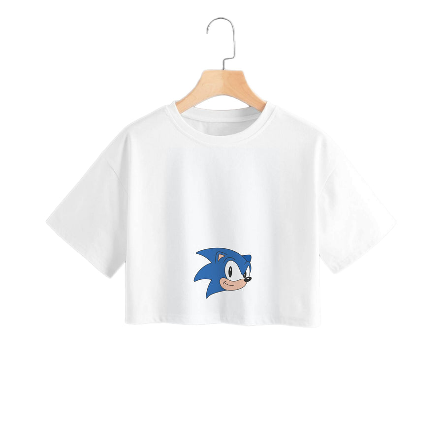 Checkered Sonic - Sonic Crop Top