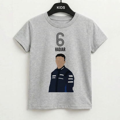 Hadjar 2026 Grey Kids T-Shirt