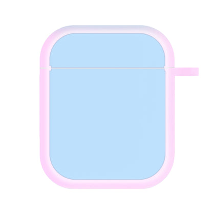 Back To Casics - Pretty Pastels - Plain Blue AirPods Case