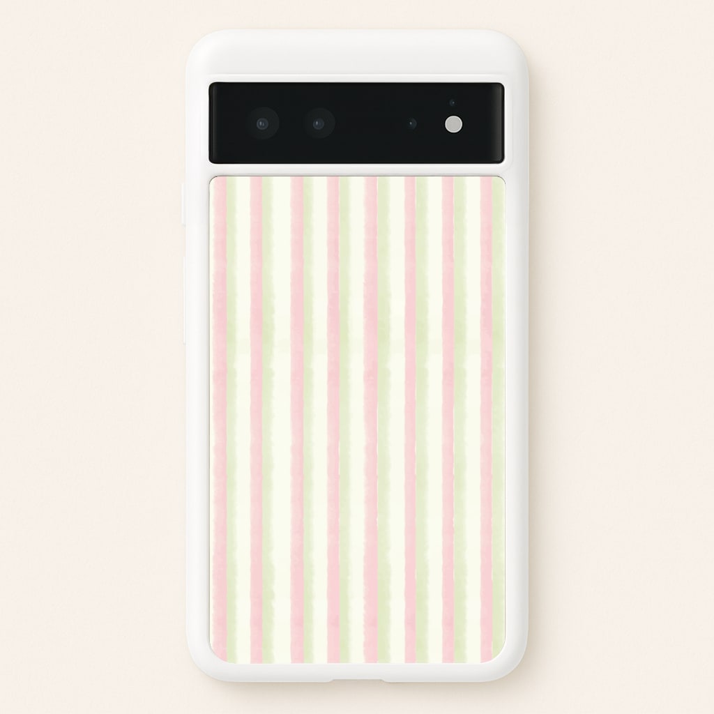 Petal Stripes Google Pixel 6 Case