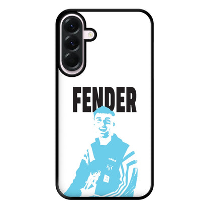 Fender Silhouette Blue Galaxy A36 Case