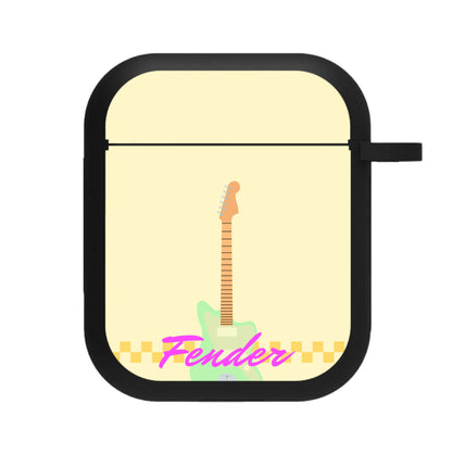 Blue Guitar Fender AirPods Case