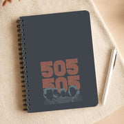 505 Band Members Dark Notebook 3