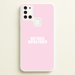 Hot Girls Watch Footie Galaxy A21s Case