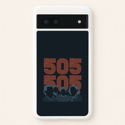 505 Band Members Dark Google Pixel 7a Case