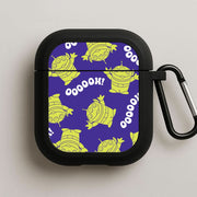 Toy Aliens Silhouette Pattern AirPods Case 1