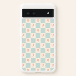 Patchwork Floral Pattern Google Pixel 6a Case