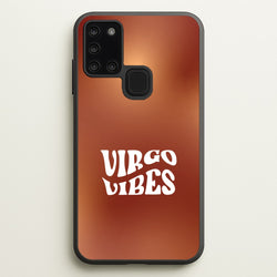Virgo Vibes Gradient Zodiac Galaxy A21s Case