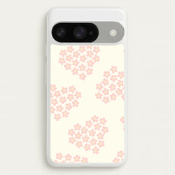 Flower Hearts Pattern Google Pixel 10 / 10 Pro Case