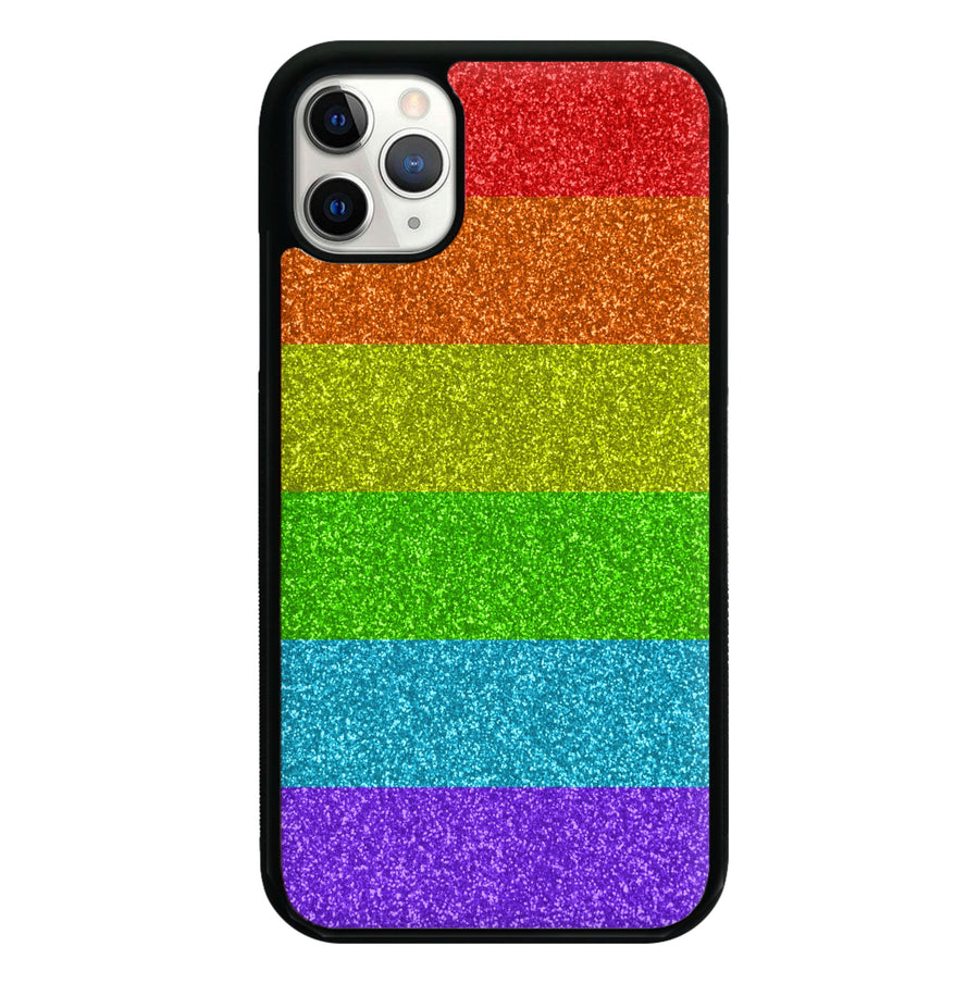 Rainbow Glitter Phone Case