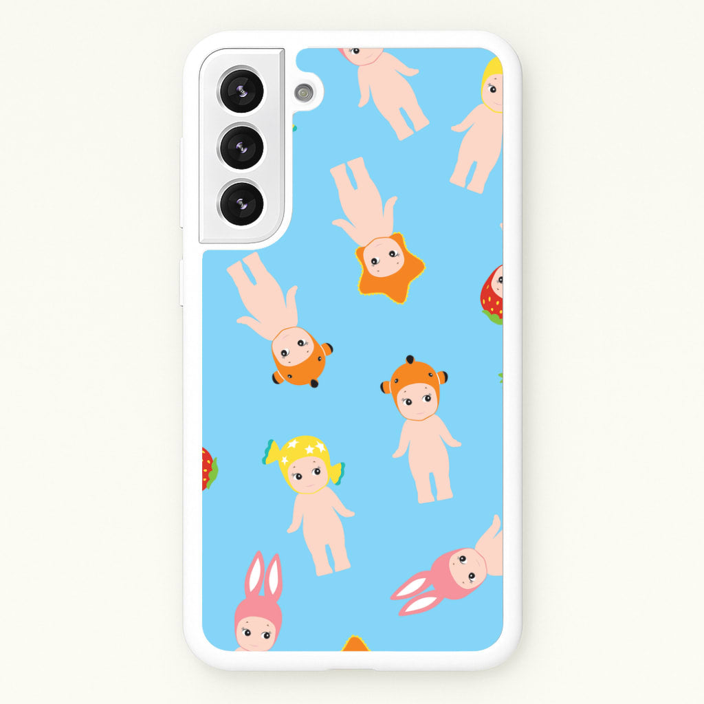 Angels Pattern Galaxy S21 Plus Case