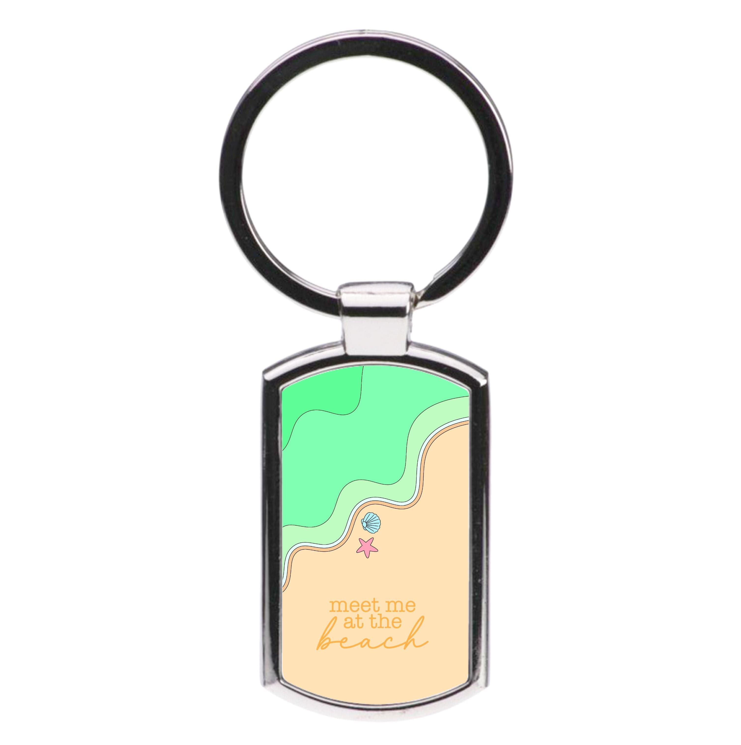 Meet Me At The Beach - Summer Luxury Keyring