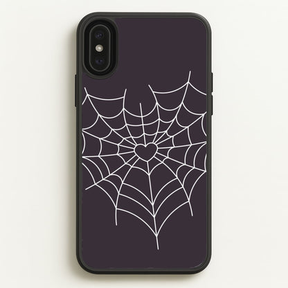 Spiderweb Hearts I iPhone XS Max Case