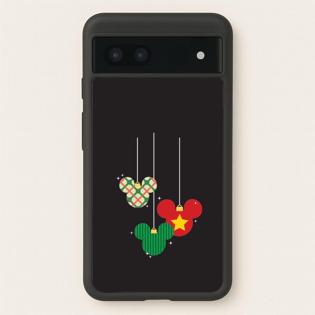 Cartoon Mouse Hanging Baubles Google Pixel 7a Case