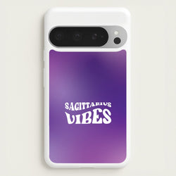 Sagittarius Vibes Gradient Zodiac Google Pixel 9 Pro XL Case