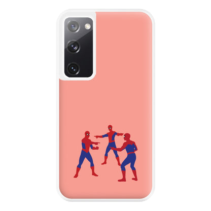 Spider Hero Pointing Meme Galaxy S20FE Case