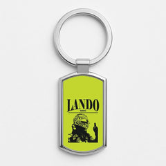 Lando Black And Green  Luxury Keyring