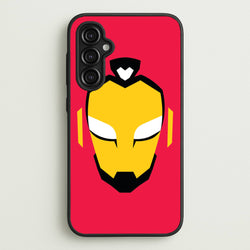 Metal Heart Hero Face Galaxy A14 Case