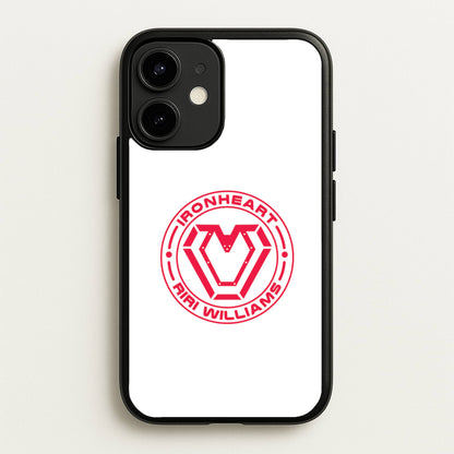 Metal Heart Riri iPhone 12 Mini Case