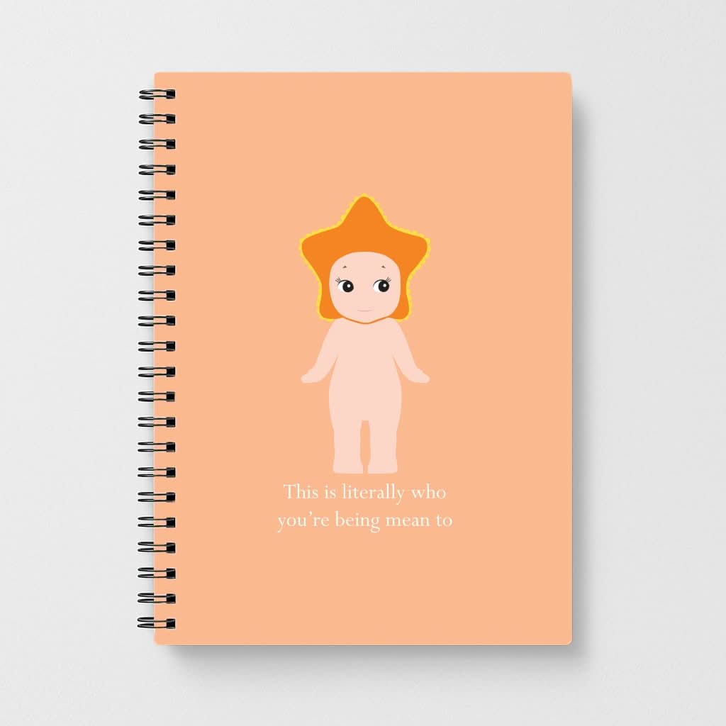 This Is Literally Who You're Being Mean To Notebook