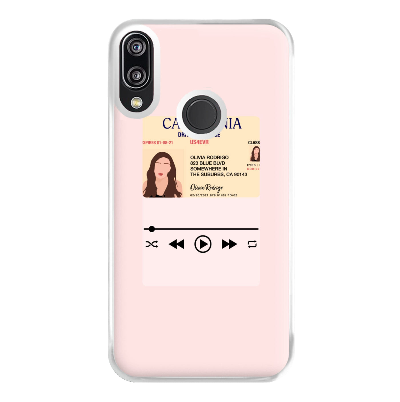 Drivers License - Olivia TikTok Phone Case