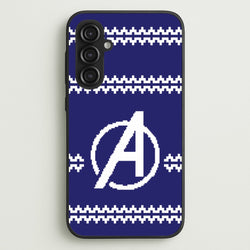 Superhero Team Blue Christmas Jumper  Galaxy S23FE Case