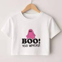 Boo You Ghost Crop top