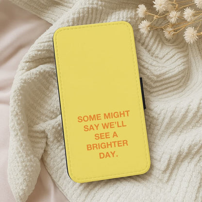 A Brighter Day Leather Phone Case