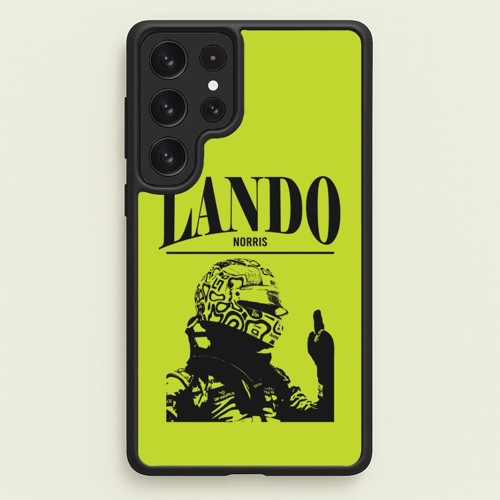 Lando Black And Green  Galaxy S22 Ultra Case