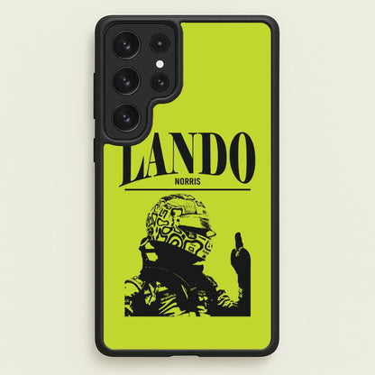 Lando Black And Green  Galaxy S22 Ultra Case