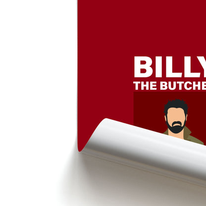 Billy The Butcher Poster