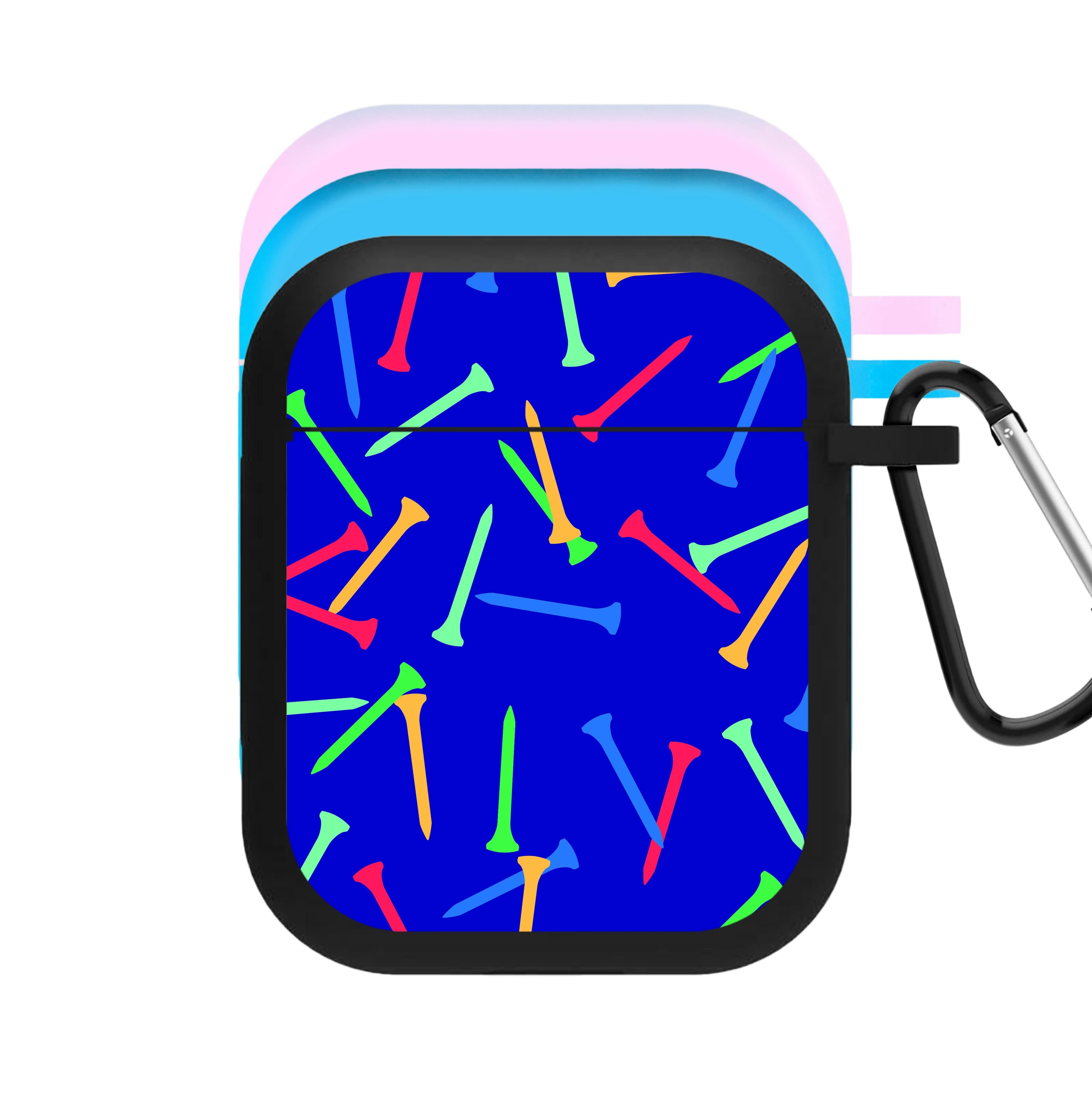 Golf Tees Pattern AirPods Case