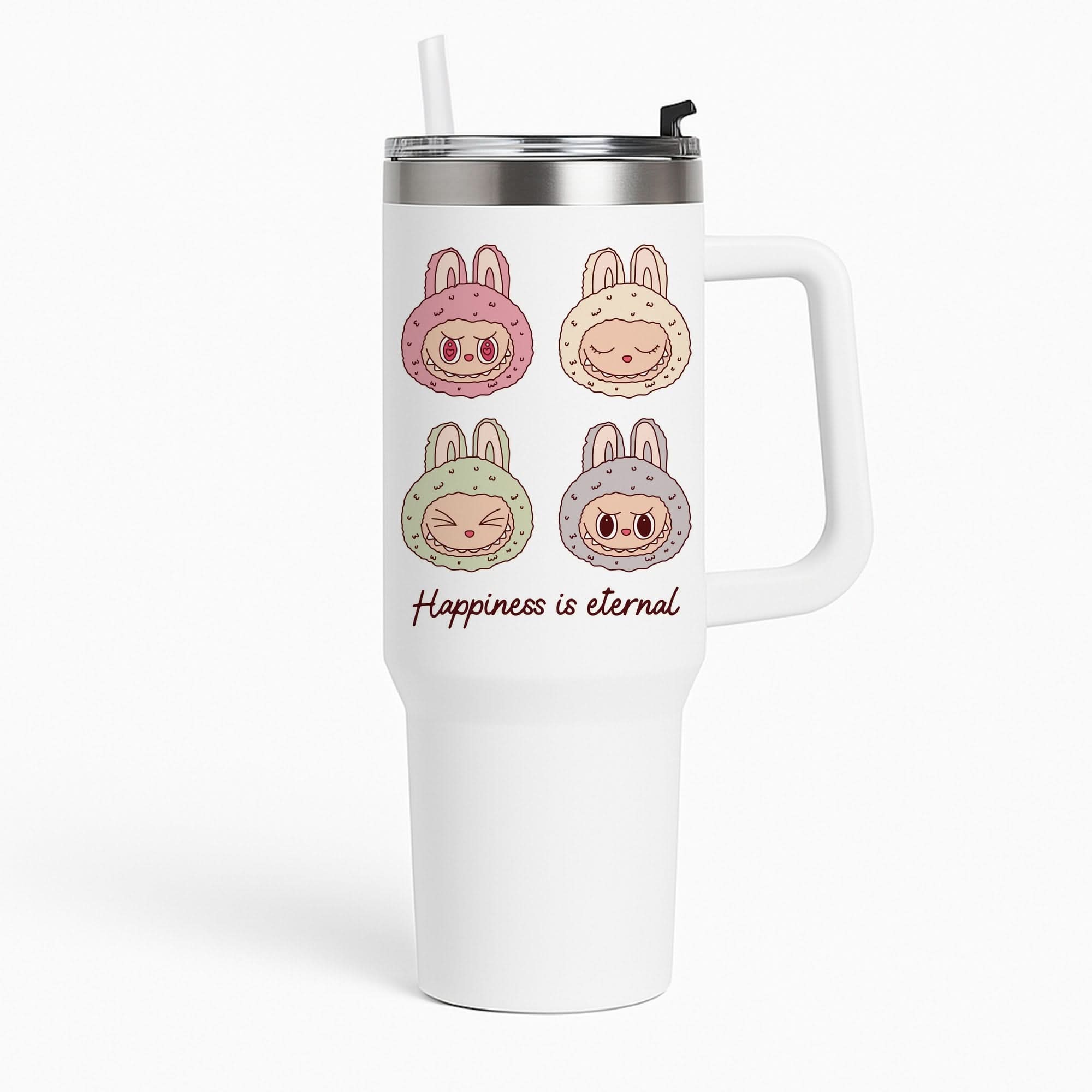 Happiness Is Eternal Monsters Tumbler
