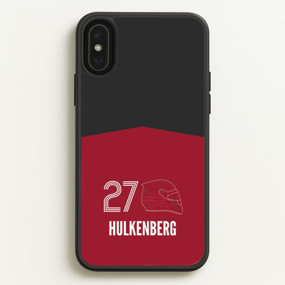 Hulkenberg Helmet 2026 iPhone XS Max Case