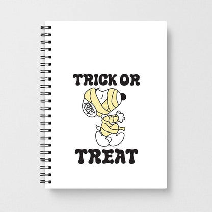 Trick Or Treat Cartoon Beagle Notebook