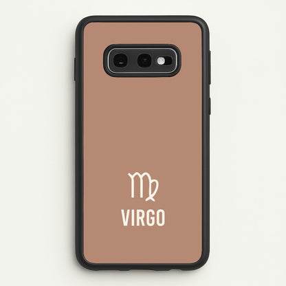 Virgo Pastel Zodiac Galaxy S10e Case