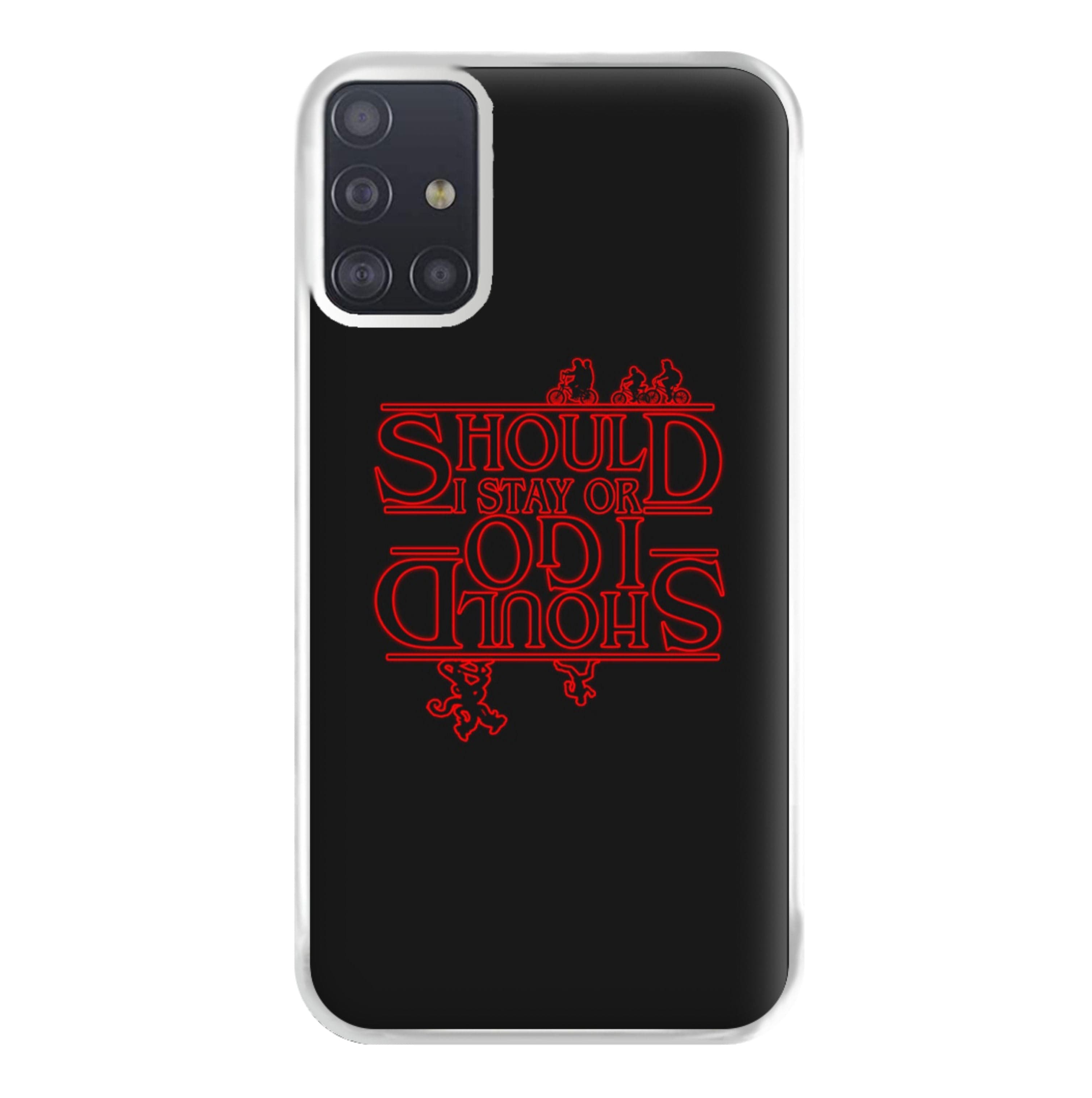 Should I Stay Or Should I Go Upside Down Phone Case