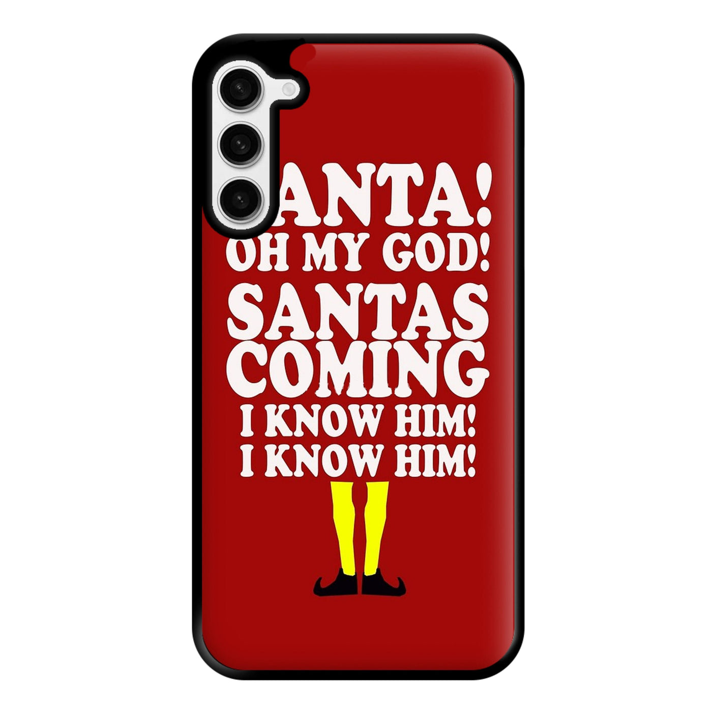Santa's Coming - Buddy The Elf Phone Case