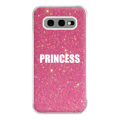 Glittery Pink Princess Phone Case