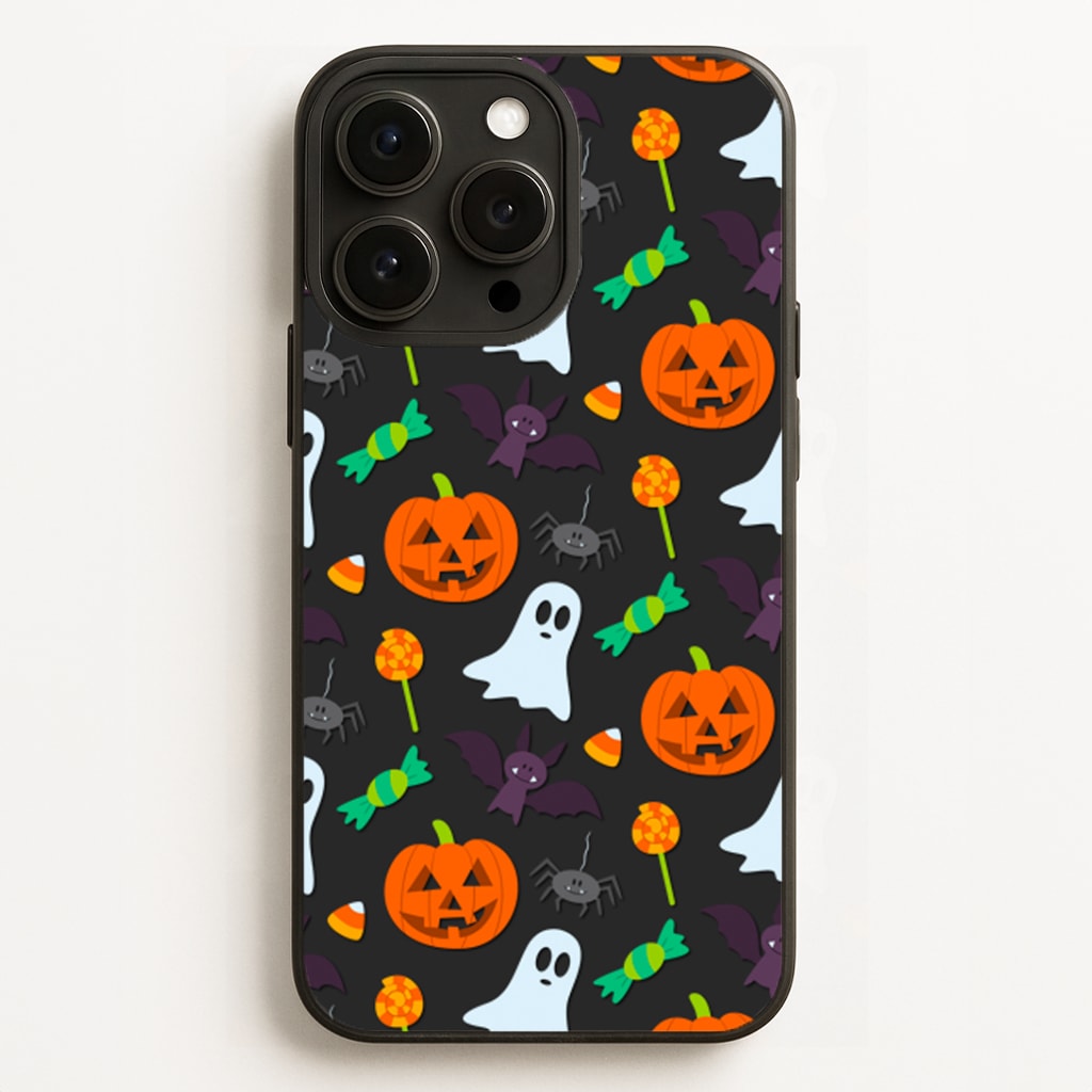 Colourful Halloween Pattern Phone Case