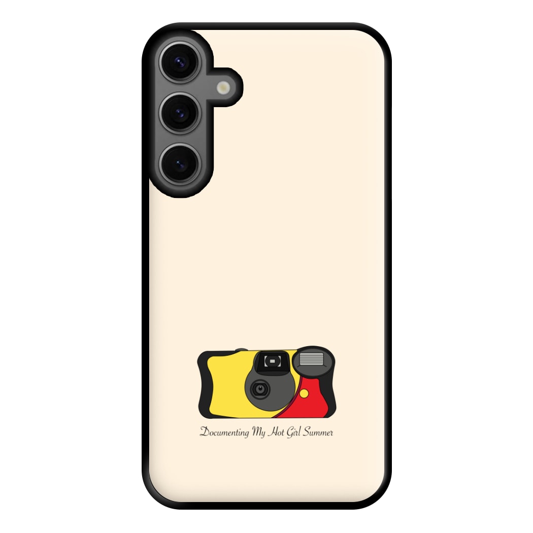 Documenting My Hot Girl Summer Camera Galaxy S24 Case
