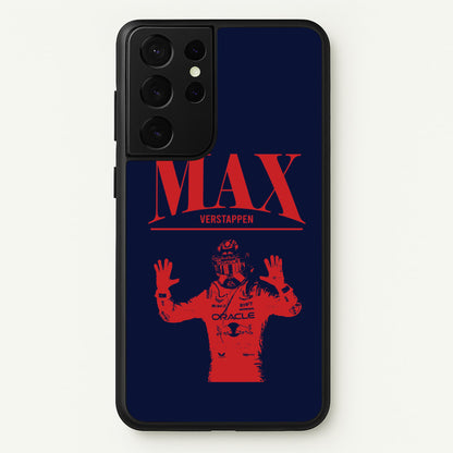 Max Blue And Red Galaxy S21 Ultra Case