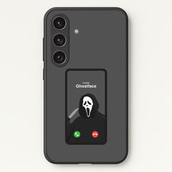Caller ID Ghostface Galaxy S24 Plus Case