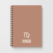 Virgo Pastel Zodiac Notebook 1