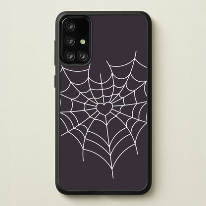 Spiderweb Hearts I Galaxy A71 Case