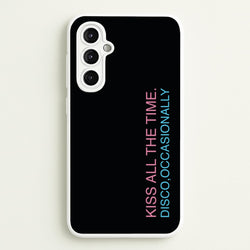 Disco Occasionally Text Galaxy A14 Case