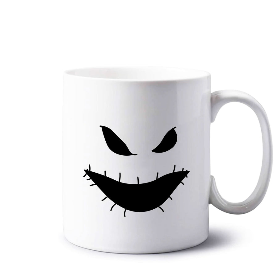 Green Face Mug